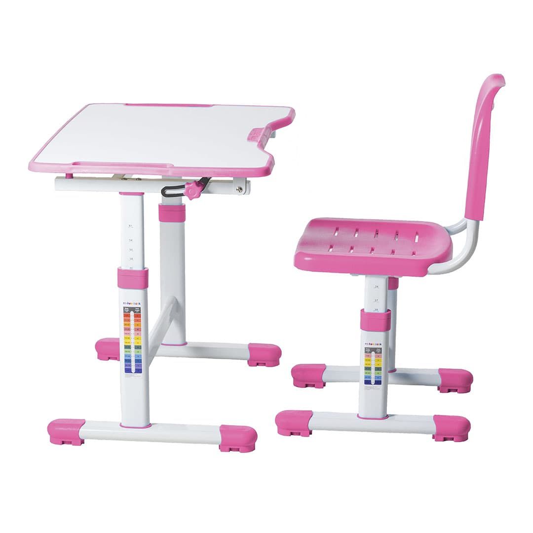 Комплект парта + стул трансформеры Sole II Pink FUNDESK 