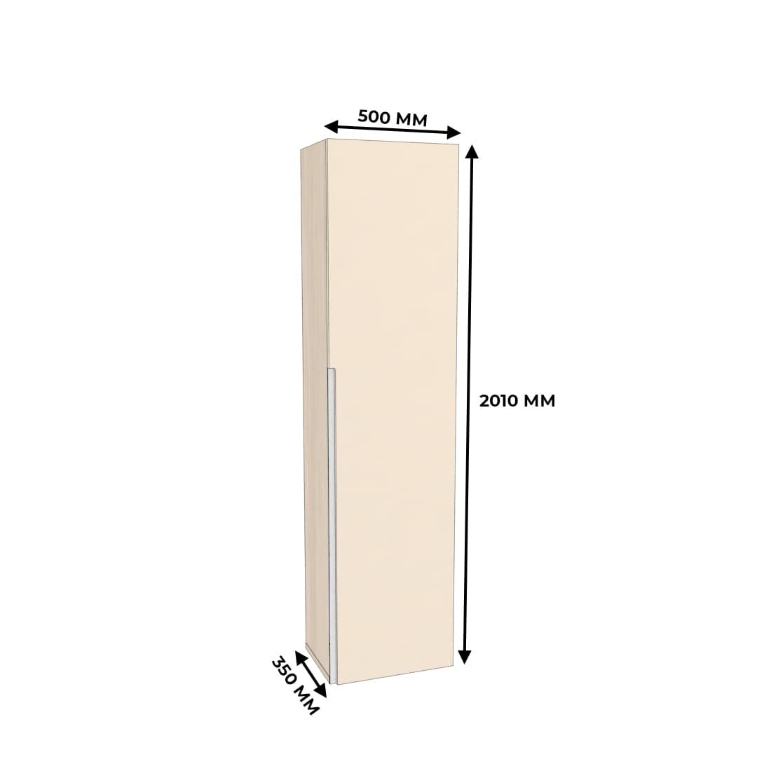 Шкаф 1 дверный напольный ZE220