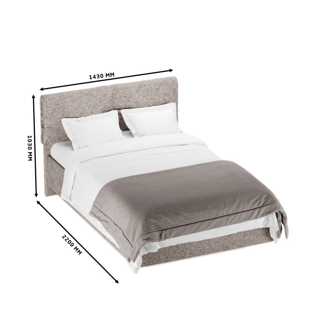 Кровать мягкая Grace GR120  с подъемным механизмом, 120х200 