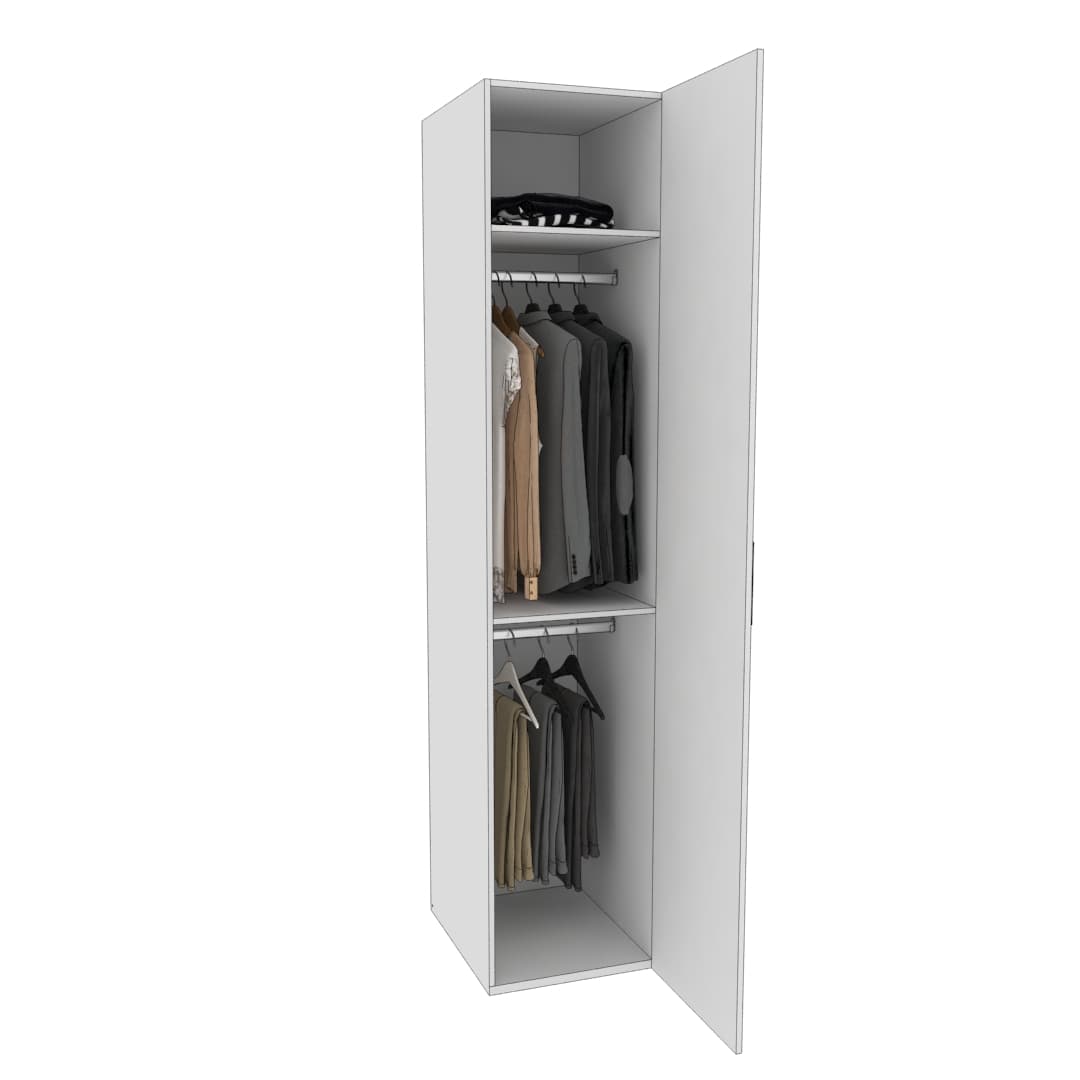 Шкаф 1 дверный широкий с зеркалом ZG221.60-1Z