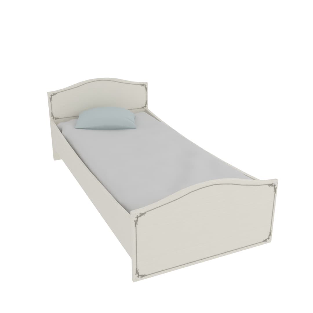 Кровать односпальная S901, 90х190 