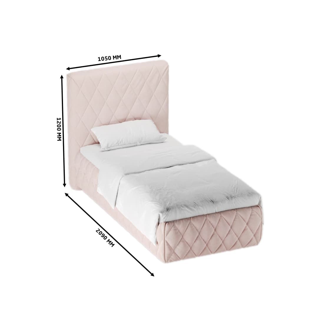 Кровать односпальная мягкая Cofia  с подъемным механизмом