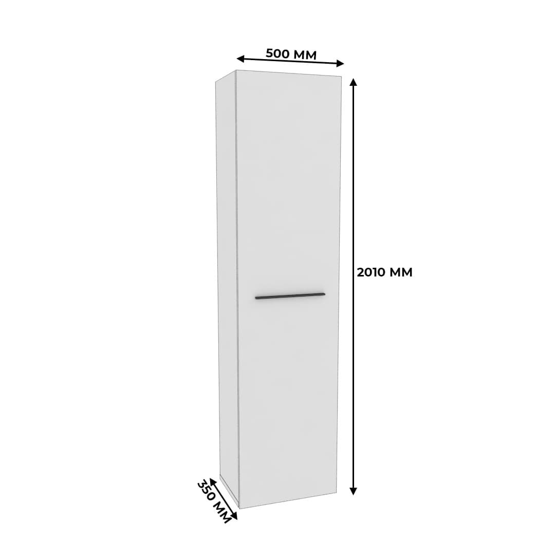 Шкаф 1 дверный напольный ZG220