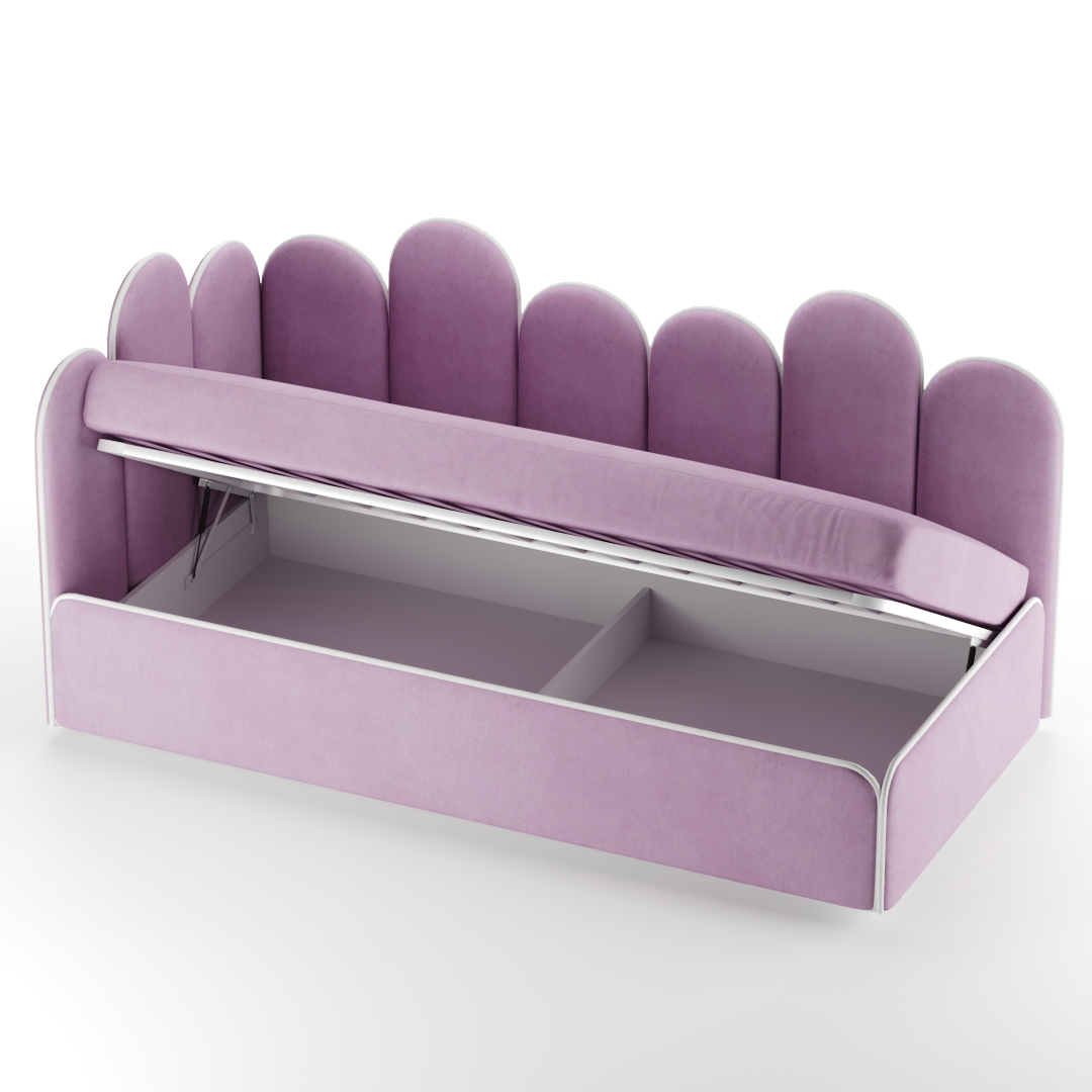 Мягкая кровать-диван SKY с подъемным механизмом, 90х190 