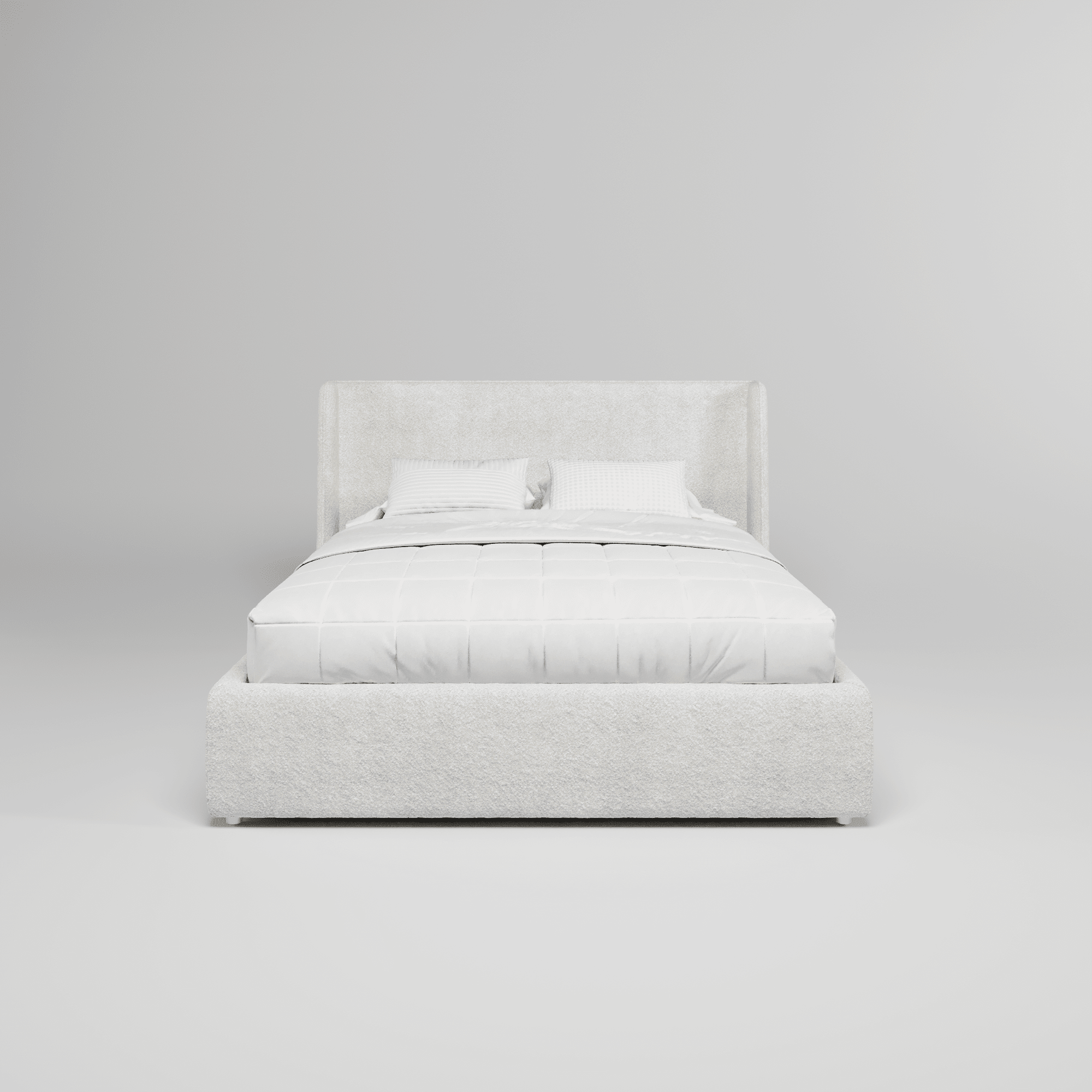 Кровать двуспальная мягкая Lora с подъемным механизмом, 120x200