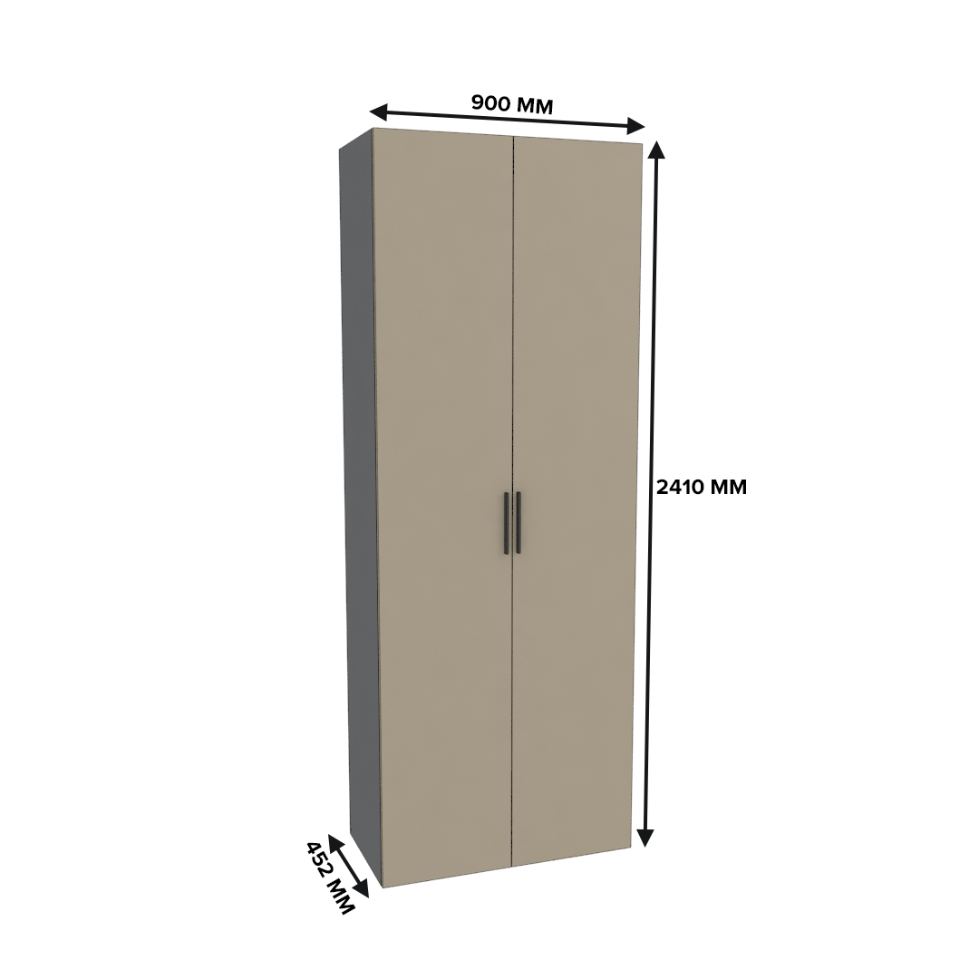 Шкаф двухдверный узкий Z210.44-4