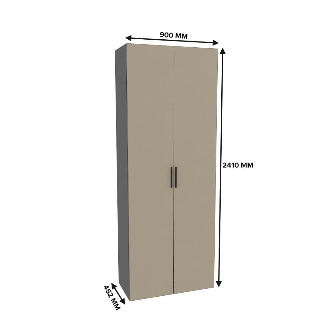 Шкаф двухдверный узкий Z210.44-1 