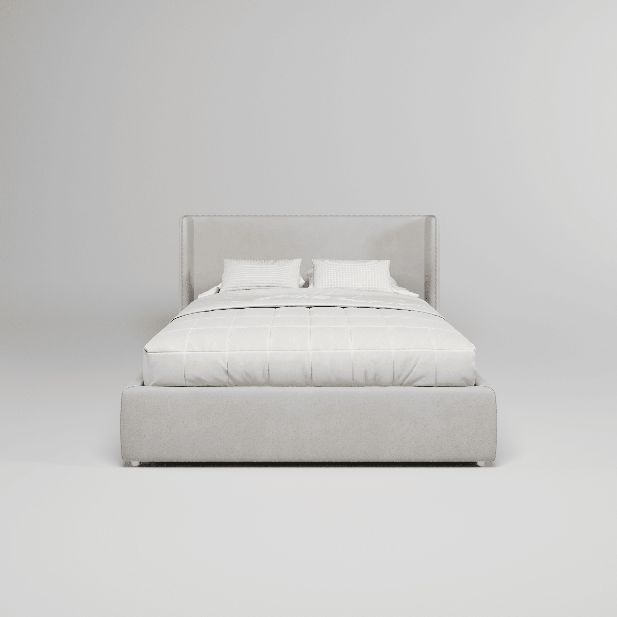 Кровать двуспальная мягкая Avrora с подъемным механизмом, 120x200